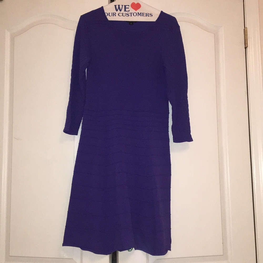 Tahari knit aline dress